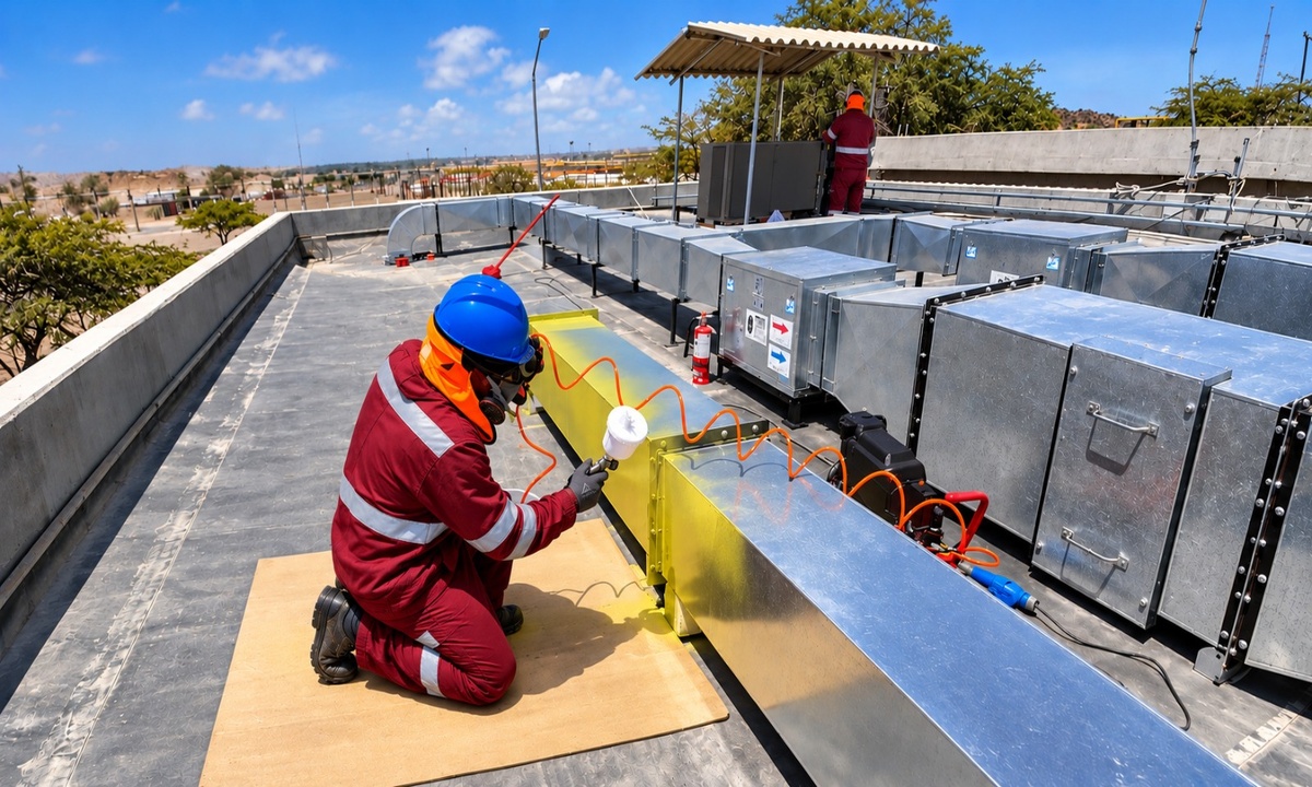 Presurización de Salas Eléctricas