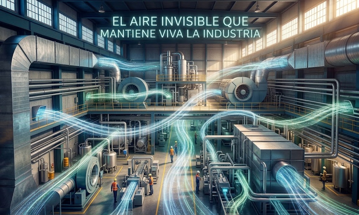 El aire invisible que mantiene viva la industria